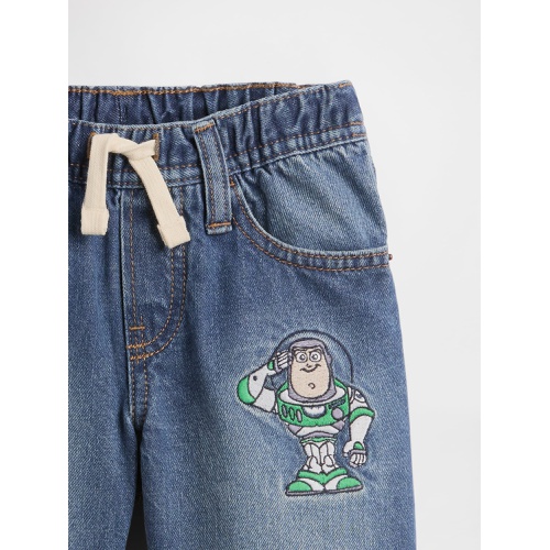 갭 babyGap × Disney Toy Story Pull-On Loose Denim Shorts
