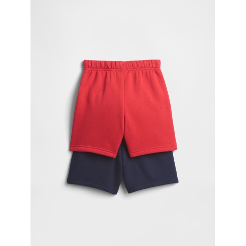 갭 babyGap Logo Pull-On Shorts (2-Pack)
