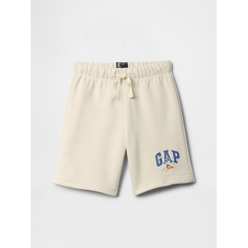 갭 babyGap × Disney Relaxed Gap Logo Pull-On Shorts