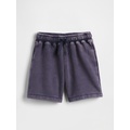 babyGap Relaxed Washed-Fleece Pull-On Shorts
