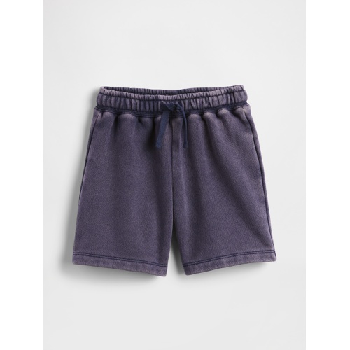 갭 babyGap Relaxed Washed-Fleece Pull-On Shorts