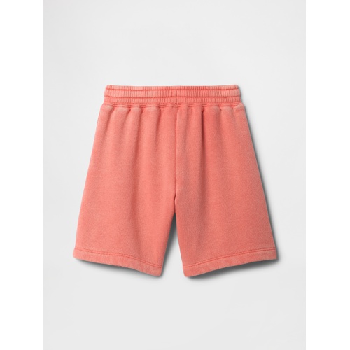 갭 babyGap Relaxed Washed-Fleece Pull-On Shorts