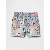 babyGap × Disney Paperbag Mom Jean Shorts