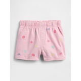 babyGap Pull-On Embroidered Denim Shorts