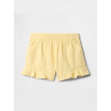 babyGap Twill Ruffle Pull-On Shorts