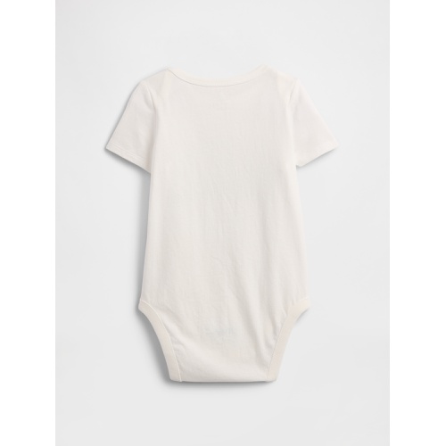 갭 Baby Brannan Bear Gap Logo Bodysuit