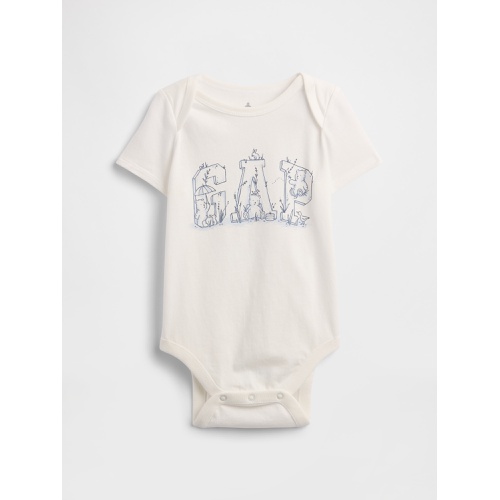 갭 Baby Brannan Bear Gap Logo Bodysuit