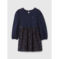Gap Baby u0026amp; Toddler 2-in-1 Puff-Sleeve Skater Dress