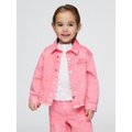 Gap Baby & Toddler UltraSoft Denim Logo Chore Jacket