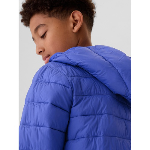 갭 Gap Kids Recycled Lightweight PrimaLoft Puffer Jacket
