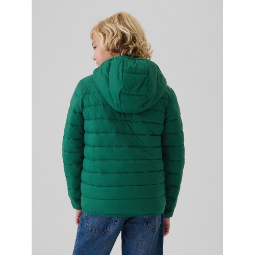 갭 Gap Kids Recycled Lightweight PrimaLoft Puffer Jacket