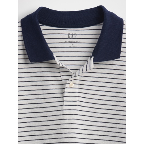 갭 Gap Pique Polo Shirt