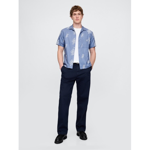 갭 Gap Linen-Cotton Shirt