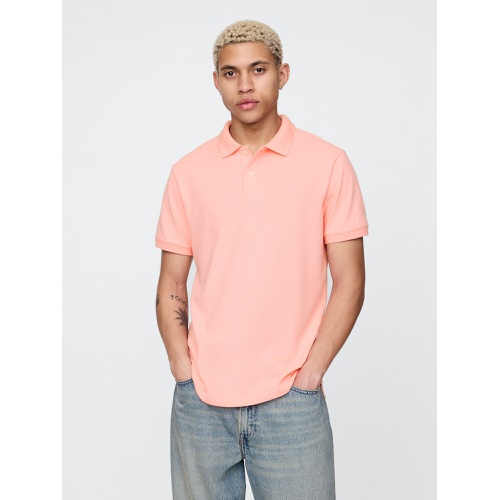 갭 Gap Pique Polo Shirt