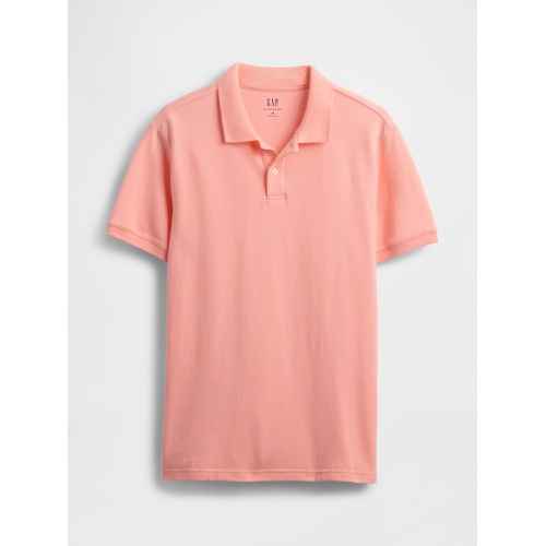 갭 Gap Pique Polo Shirt