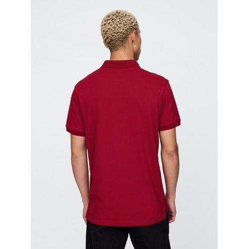 갭 Gap Pique Polo Shirt