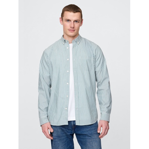 갭 Gap All-Day Poplin Shirt in Classic Fit