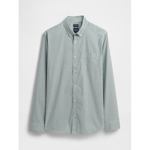 갭 Gap All-Day Poplin Shirt in Classic Fit