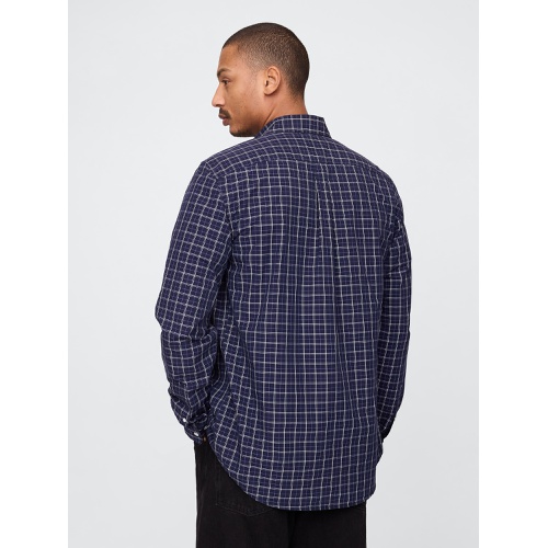 갭 Gap Organic Cotton Poplin Classic Shirt