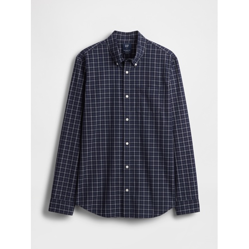 갭 Gap Organic Cotton Poplin Classic Shirt
