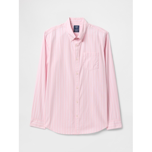 갭 Gap Organic Cotton Poplin Classic Shirt