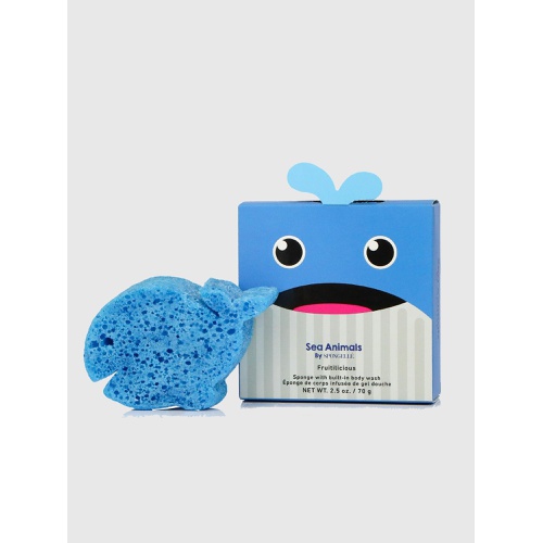 갭 Gap Spongelle Foaming Sponge Sea Animals Body Wash Infused Buffers Assorted Pack of 3