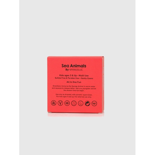 갭 Gap Spongelle Foaming Sponge Sea Animals Body Wash Infused Buffer