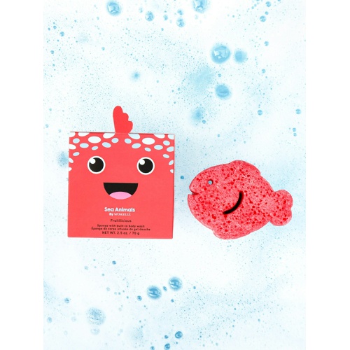 갭 Gap Spongelle Foaming Sponge Sea Animals Body Wash Infused Buffer