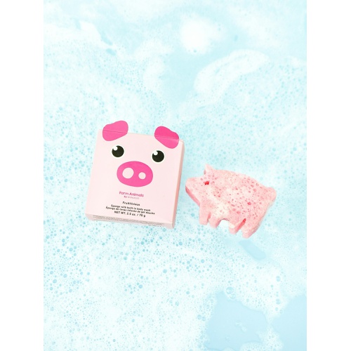 갭 Gap Spongelle Foaming Sponge Farm Animals Body Wash Infused Buffer