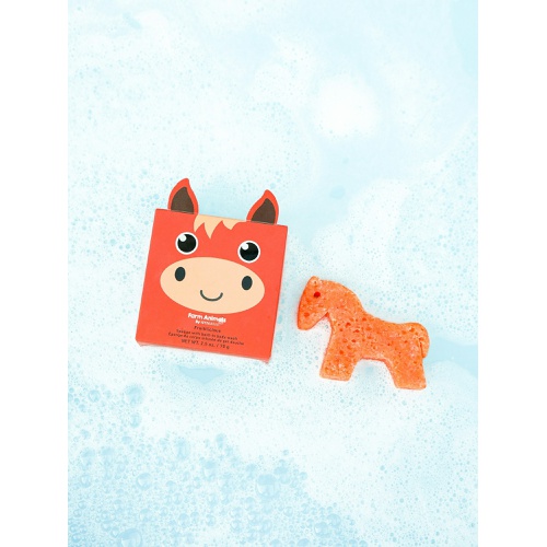 갭 Gap Spongelle Foaming Sponge Farm Animals Body Wash Infused Buffer