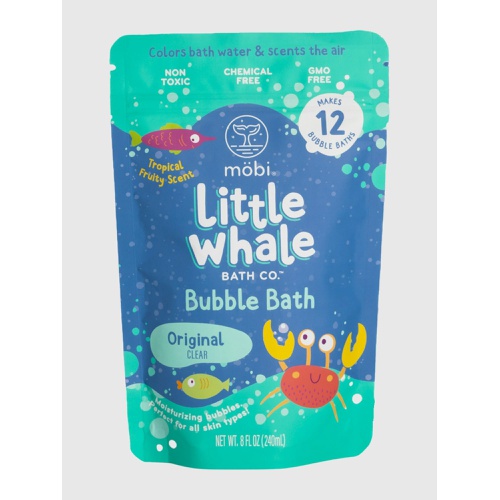 갭 Gap Mobi Little Whale Original Bubble Bath Powder Two Pack Bundle