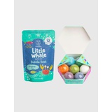 Gap Mobi Little Whale Bath Fizzies and Bubble Bath Powder Bundle