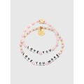 Gap Little Words Project Love You More Family Bracelet Set