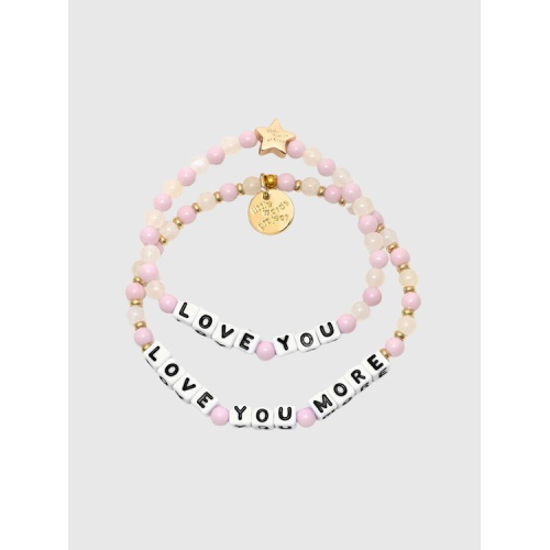 갭 Gap Little Words Project Love You More Family Bracelet Set
