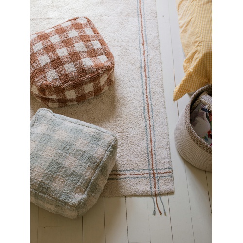 갭 Gap Lorena Canals Vichy Ottoman Pouf