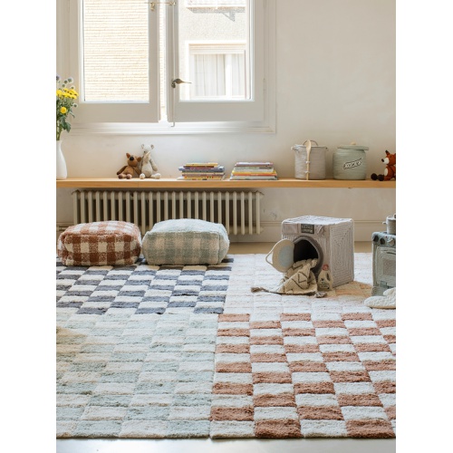 갭 Gap Lorena Canals Vichy Ottoman Pouf