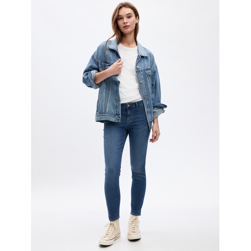 갭 Mid Rise Favorite Ankle Jeggings