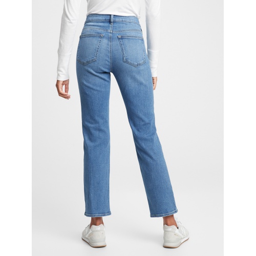 갭 Mid Rise Classic Straight Jeans