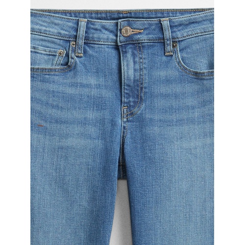 갭 Mid Rise Classic Straight Jeans