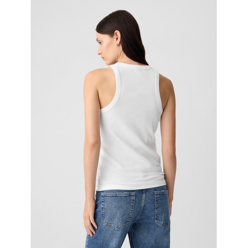 갭 Ribbed High Neck Tank