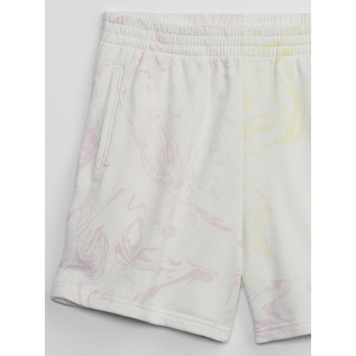 갭 6 Print Pull-On Shorts