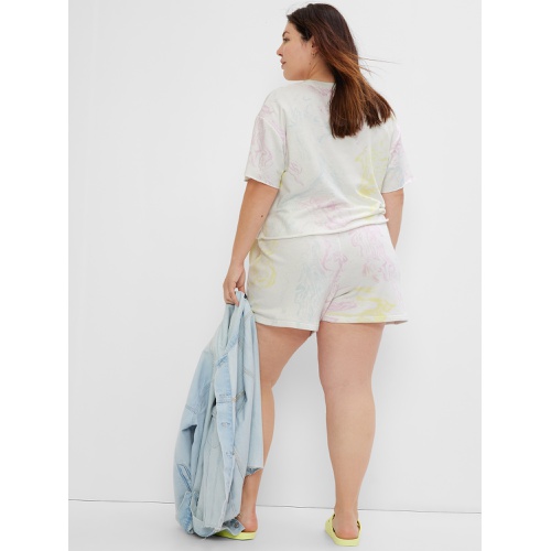 갭 6 Print Pull-On Shorts