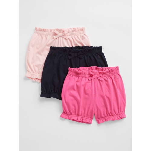 갭 babyGap Ruffle Pull-On Shorts (3-Pack)