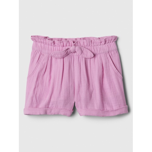 갭 babyGap Gauze Pull-On Shorts