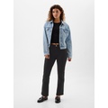 Mid Rise Kick Fit Jeans