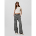 High Rise Wide-Leg Pull-On Jeans