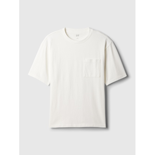 갭 Heavyweight Relaxed Fit Pocket T-Shirt