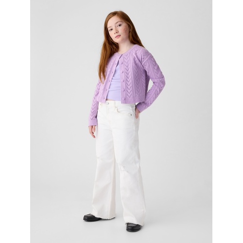 갭 Kids Pointelle Sweater