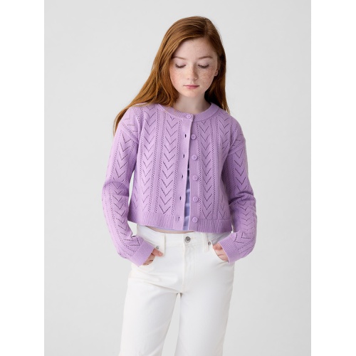 갭 Kids Pointelle Sweater
