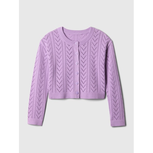 갭 Kids Pointelle Sweater